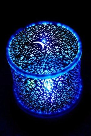 Нощна светлина звездно небе 