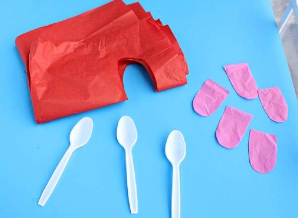 kunsthåndværk med børn til mors dag