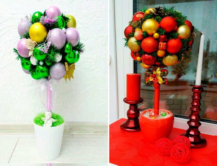 tee-se-itse -joulun topiaari