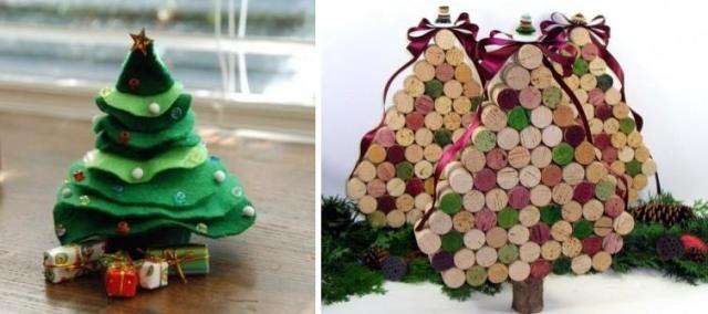 Joulukuusi uudelle vuodelle omin käsin ruuhkista