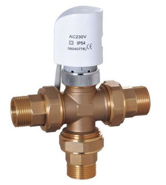 En af de bedste TIM termostatiske 3-vejs ventiler TIM BL8804A