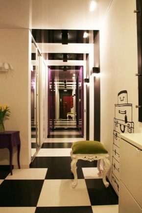 ترتيب وتصميم ممر طويل