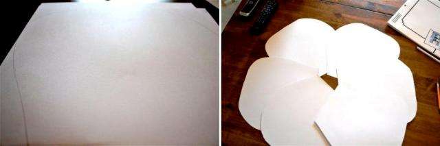 Mesterklasse: store blomster lavet af tykt papir