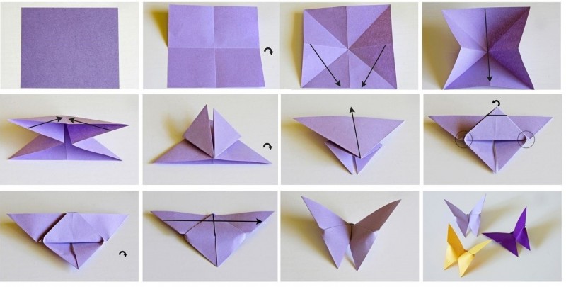 Origami-paperi lapsille: yksinkertaisia kaavioita, vaiheittaisia valokuvia ja videoita