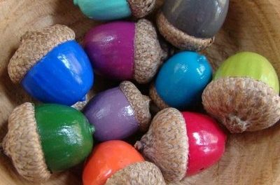 الحرف اليدوية موضوع الخريف