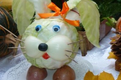 kauniita käsitöitä vihanneksista tee se itse -kuva