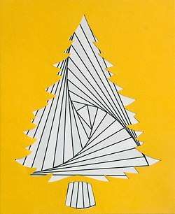 du og jeg fik sådan en silhuet til et postkort