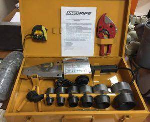 Instruktion til lodning af polypropylenrør: teknologi og trin-for-trin trin til lodning af polypropylenrør