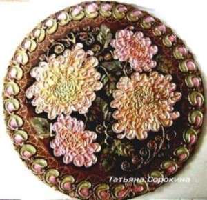 πάνελ διακοσμημένο με μανταλάκια χαρτοπετσέτας