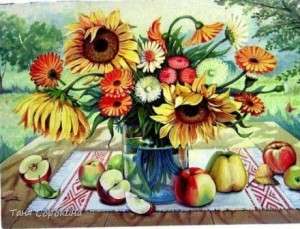 νεκρή φύση στην τεχνική της τέχνης χαρτιού