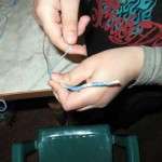 käsitöitä 1. toukokuuta päiväkodissa