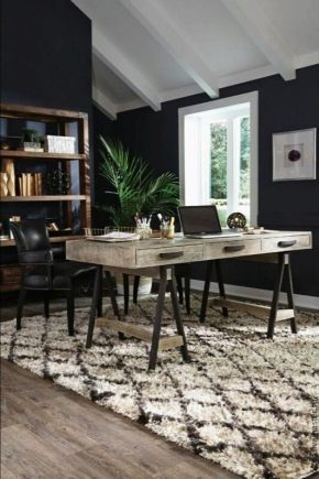 Бюро за писане от масивно дърво: характеристики по избор