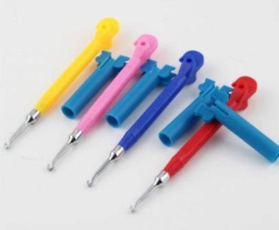 Virkkuukoukku suorittaa tämän toiminnon täydellisesti.