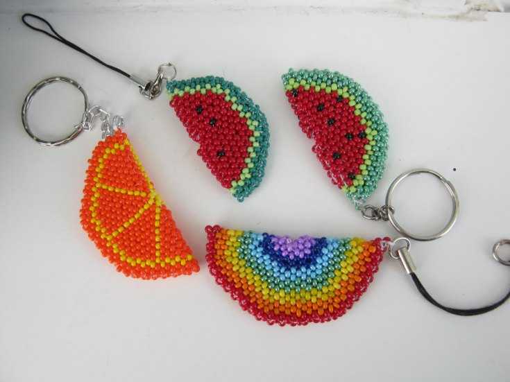 الحرف اليدوية من الخرز ذات المخططات: أمثلة للصور ومقاطع الفيديو - تعليمات ، وصف لصنع الحرف اليدوية من الخرز