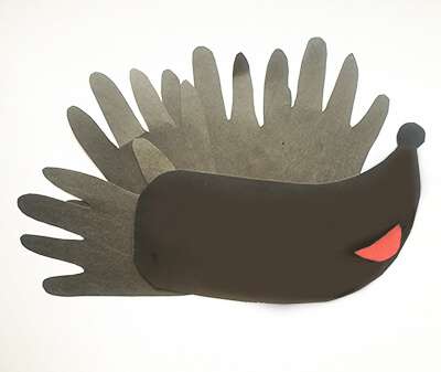 Paperisia käsitöitä lapsille värilliset applikaatiot lapsille