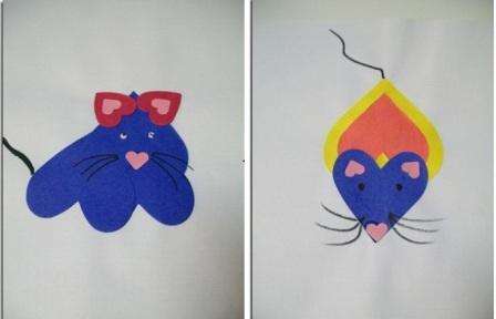 Εάν μελετάτε διαφορετικά σχήματα με το παιδί σας και θέλετε να του μάθετε πώς να κάνει απλές εφαρμογές, δοκιμάστε να κόψετε τις συνηθισμένες καρδιές και στη συνέχεια να καταλάβετε πώς να τις μετατρέψετε σε ασυνήθιστες χειροτεχνίες.