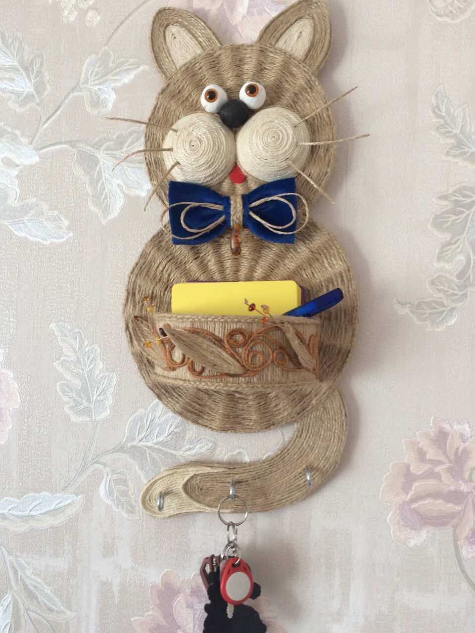 DIY jutové remeslá krok za krokom: jednoduché pokyny s fotografiami a popismi