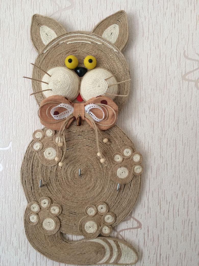 DIY jutové remeslá krok za krokom: jednoduché pokyny s fotografiami a popismi