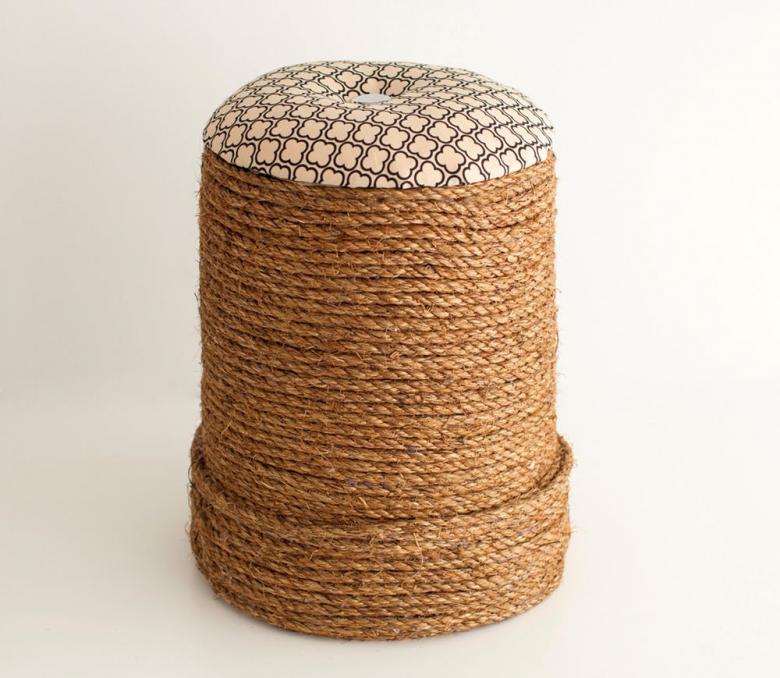 DIY jutové remeslá krok za krokom: jednoduché pokyny s fotografiami a popismi