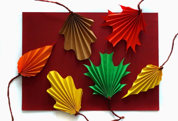 Käsityksiä lehdistä syksyn teemalla: uusia esineitä, vaiheittaisia ​​valokuvia, videoita