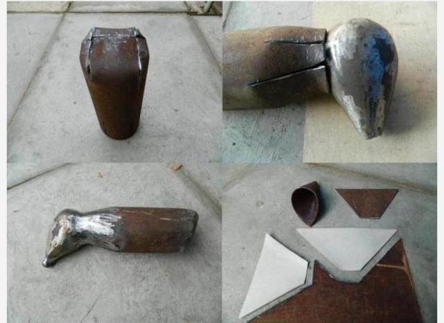 Τώρα κάνουμε ποδαράκια από τα κλαδιά.