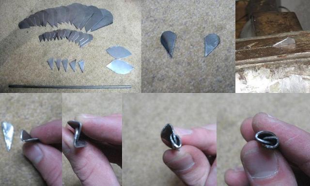 DIY μεταλλικό τριαντάφυλλο