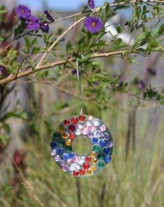 DIY hračka z disku CD