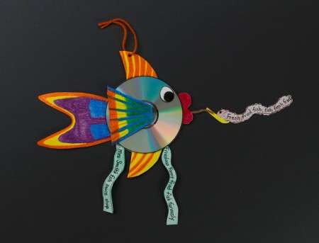 DIY remeslá z disku CD