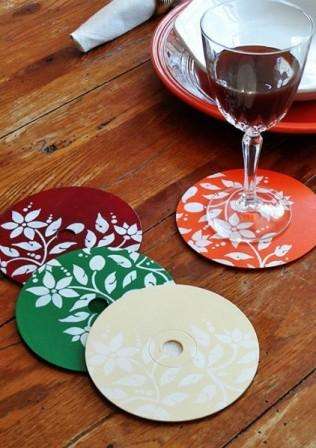 Zo starých diskov CD sa dajú vyrobiť pekné tácky