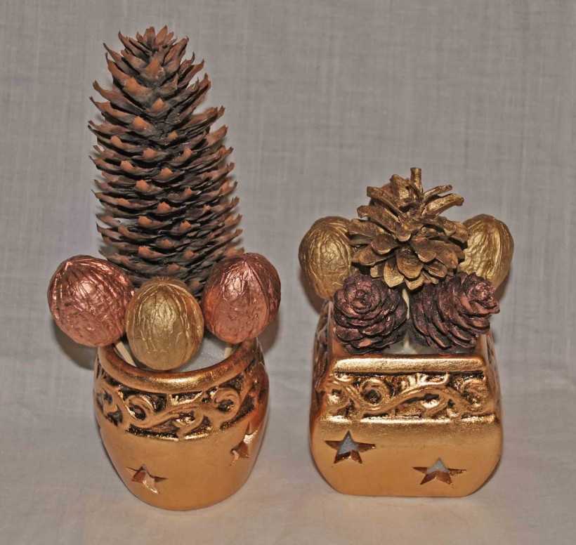 Käsityöt pähkinäkuorista: valokuvaesimerkkejä ja video -ohjeita