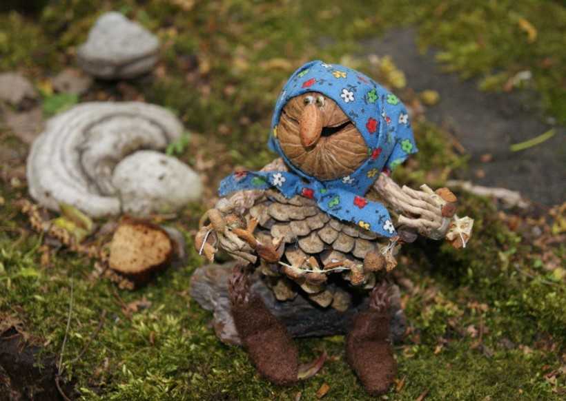 Käsityöt pähkinäkuorista: valokuvaesimerkkejä ja video -ohjeita