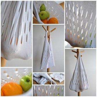 Mutta vanhasta suosikki T-paidasta tai T-paidasta voit ommella kevyen, mukavan, kestävän ja alkuperäisen ostoskassin