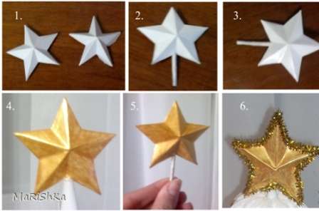 Kun kehys on valmis, voit aloittaa ”neulojen” liimaamisen. Aloita puuvillapehmusteiden liimaaminen ympyrästä alhaalta ylöspäin. Voit koristella joulukuusi makusi mukaan esimerkiksi helmillä tai kimalluksella.