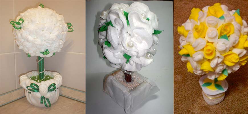 βαμβακερό μαξιλάρι topiary