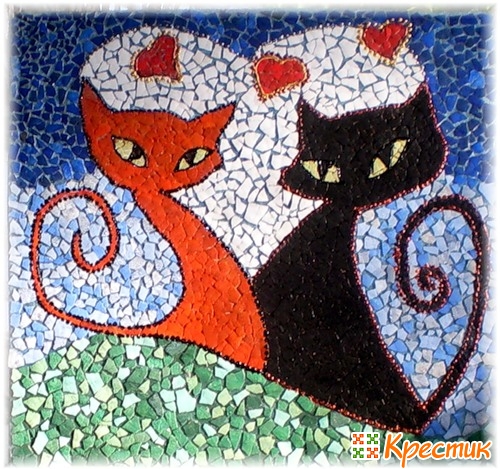 Τεχνική μωσαϊκού με κέλυφος αυγού