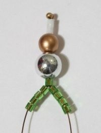 Uudenvuoden käsityöt helmien mestarikurssilta vaihe vaiheelta