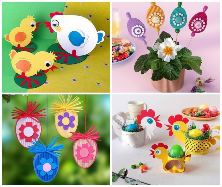 الحرف اليدوية لعيد الفصح: أمثلة الصور الأكثر إثارة للاهتمام والأصالة ، دروس الماجستير خطوة بخطوة