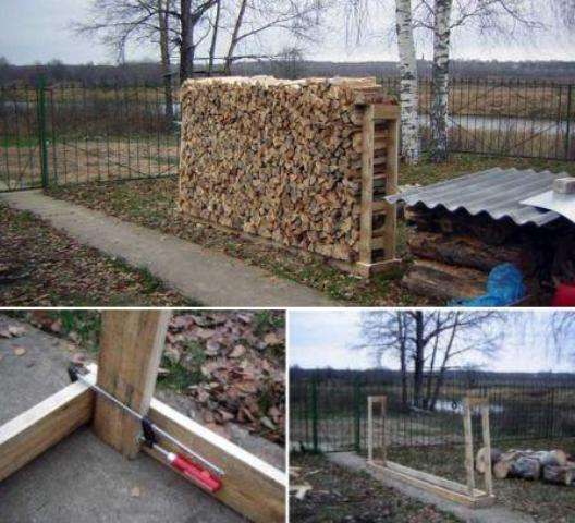 Varustamme yksinkertaisen puupaton