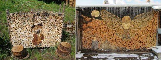 polttopuiden alkuperäinen pinoaminen