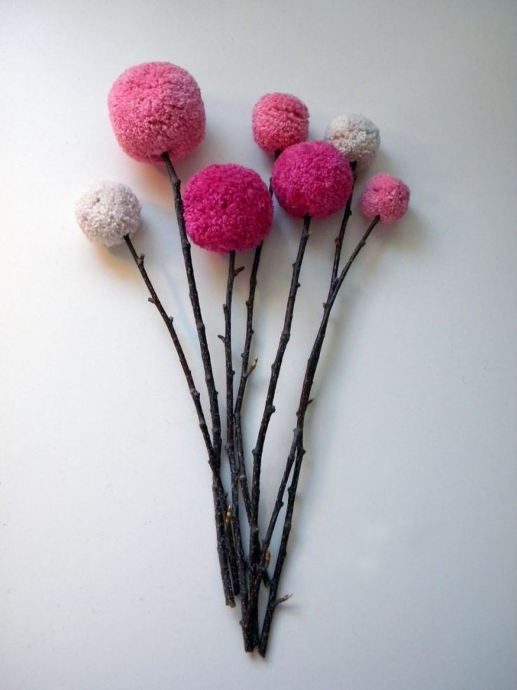 شدات الورد DIY - صور - أفكار لشدات الورد الأصلية محلية الصنع