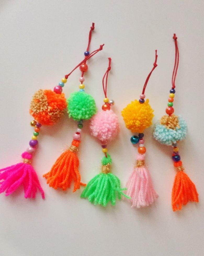 شدات الورد DIY - صور - أفكار لشدات الورد الأصلية محلية الصنع