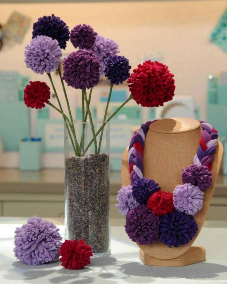 شدات الورد DIY - صور - أفكار لشدات الورد الأصلية محلية الصنع