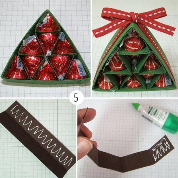 Tarjoamme makeisia lahjaksi DIY joulu reki