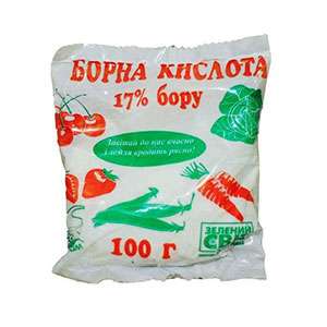 Booriyhdisteitä on käytettävä metsämaalla. Tällainen ravitsemus on erityisen tärkeää soisilla alueilla.