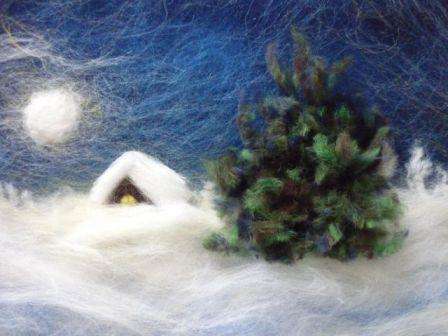 Ruskeat langat ovat hyödyllisiä sinulle, kun haluat tehdä mökin, joka on tuskin näkyvissä lumilinkojen vuoksi. Jos sinä