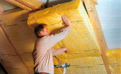 Isolering af et privat hus