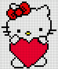 Chcete prísť s vlastnou kresbou? Potom urobte ľahký náčrt a potom ho začnite meniť na kresbu podľa buniek. Najlepšie je začať obrysom. Potom môžete zvýrazniť malé detaily.