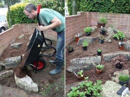 Varmista, että rockery säilyttää aina koristeellisen vaikutuksensa, valitsemalla alamittaisia kasveja.