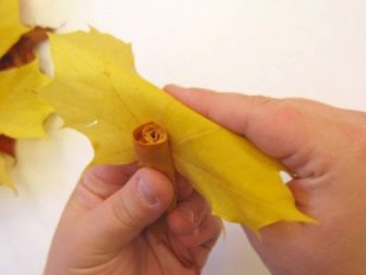 Tee-se-itse-vaahteranlehti ruusuja askel askeleelta valokuvalla aloittelijoille