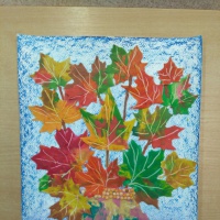 Valokuvaraportti plastineografian kollektiivisesta työstä 